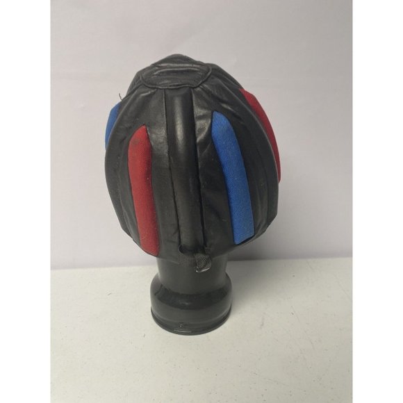 Vintage Leather Skull Hat Cap Helmet Hat Shoppe Custom Leather Hats USA Made - Picture 4 of 11